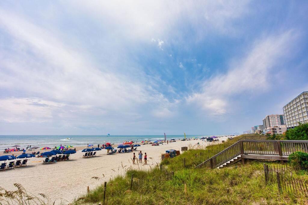 Oceanview 3-Story Getaway W/ 3 Decks, Pool, Game Room Myrtle Beach Exterior foto